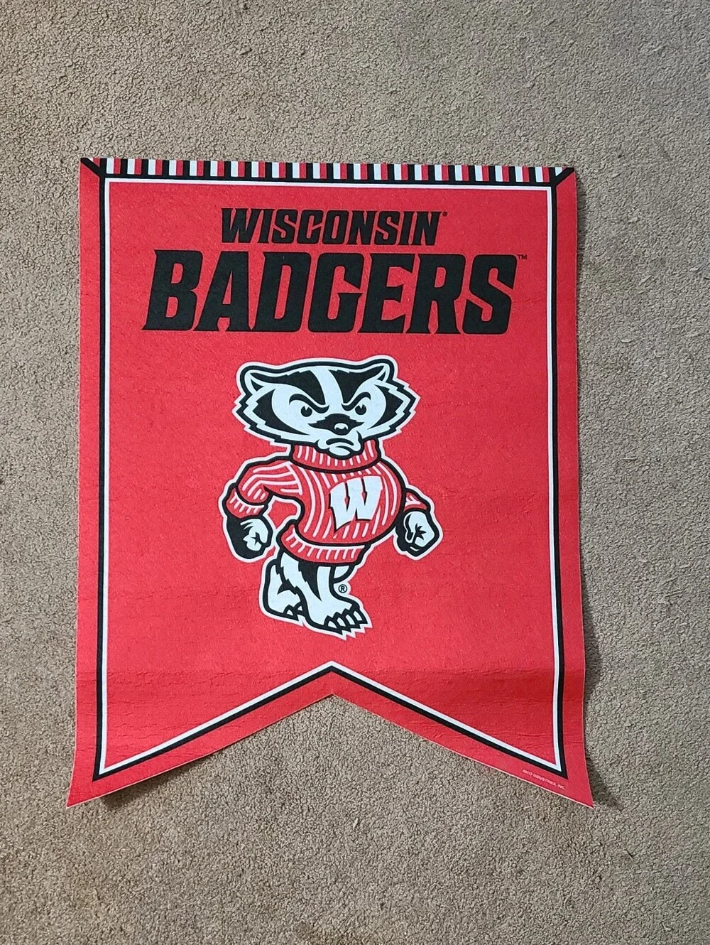 Wisconsin Badgers Rafter Felt Pennant (18